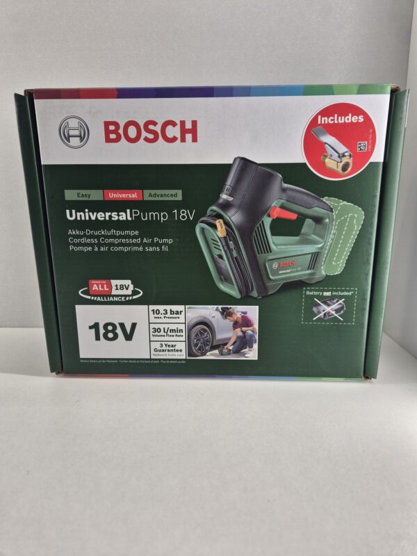 BOSCH UNIVERASAL PUMP 18V, NOVO!