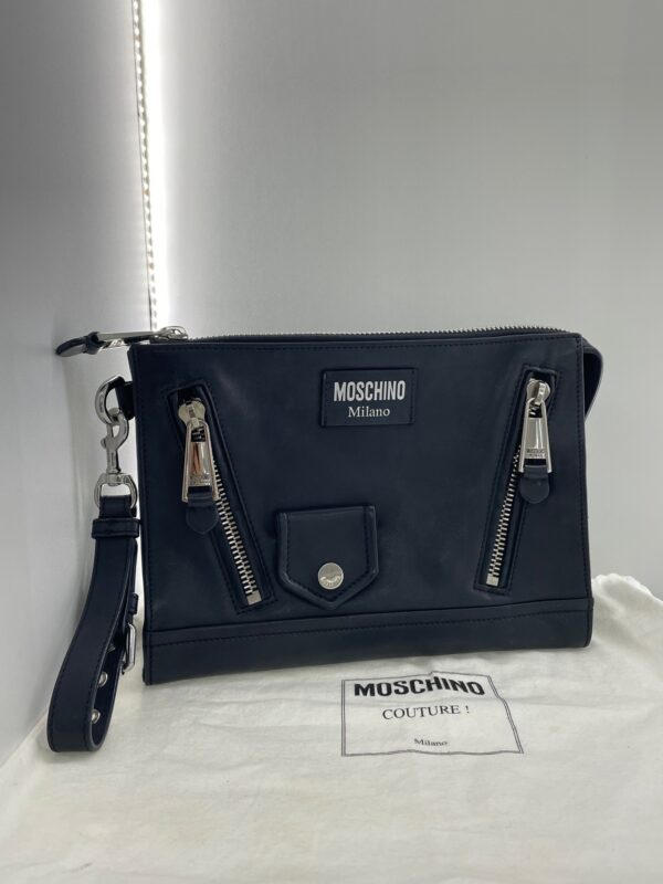 MOSCHINO BIKER BAG UNISEX