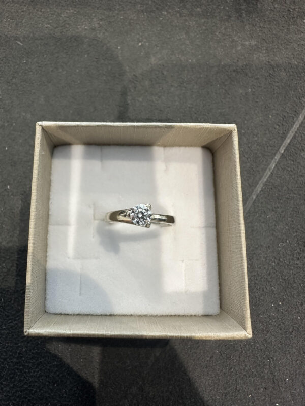 ZLATNI PRSTEN 14K 2,89G 0,35CT BRILJ. - Slika 2