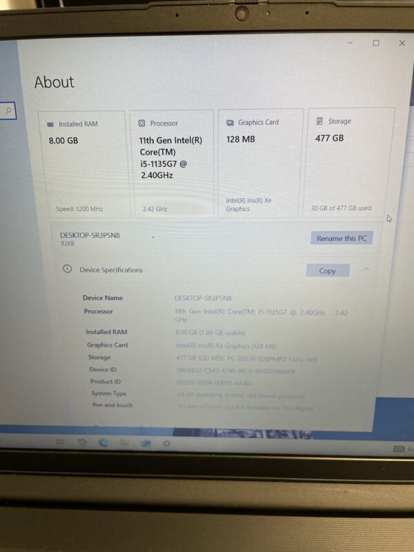 LENOVO V15 G2 ITL LAPTOP - Slika 2