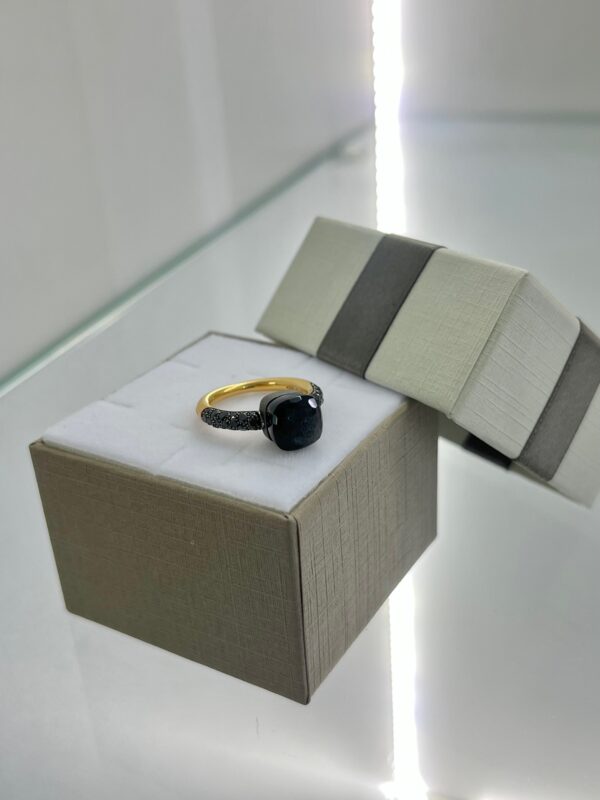 POMELLATO NUDO BLACK DIAMOND PRSTEN - Slika 7