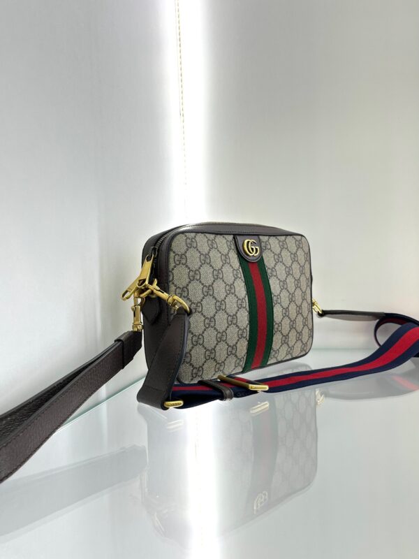 GUCCI 699439 OPHIDIA GG SUPREME CANVAS CROSSBODY BAG - Slika 8
