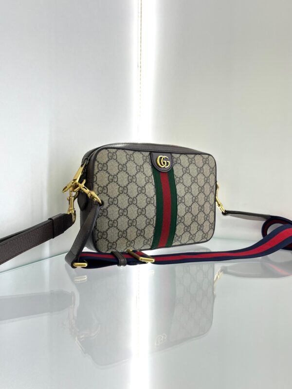 GUCCI 699439 OPHIDIA GG SUPREME CANVAS CROSSBODY BAG - Slika 7