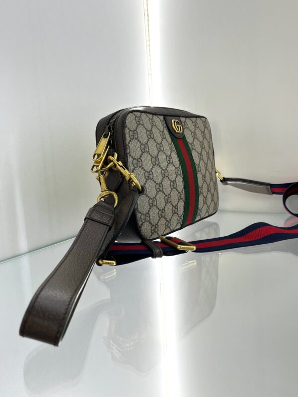 GUCCI 699439 OPHIDIA GG SUPREME CANVAS CROSSBODY BAG - Slika 6