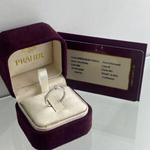 ZLATNI PRSTEN BRILJANT