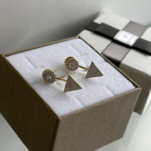 ZLATNE NAUŠNICE CIRKONI