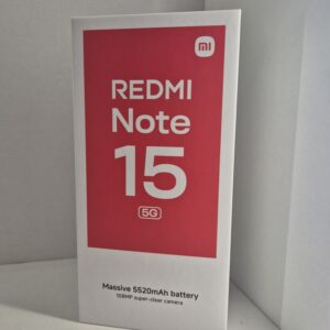 REDMI NOTE 15 5G 256GB, NOVO!