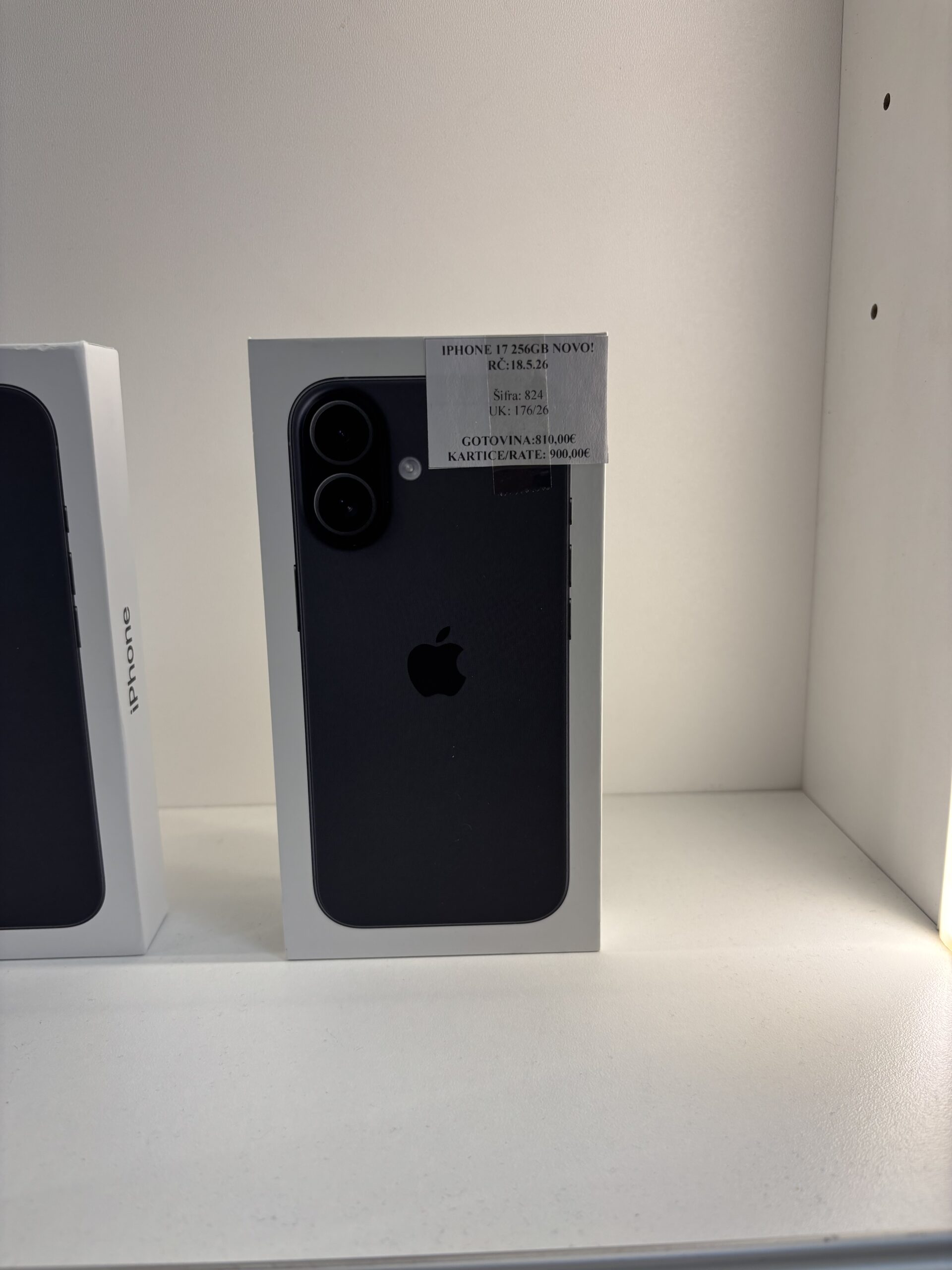 APPLE IPHONE 17 256GB NOVO!