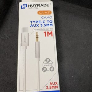 KABEL TYPE C / 3,5 mm AUX