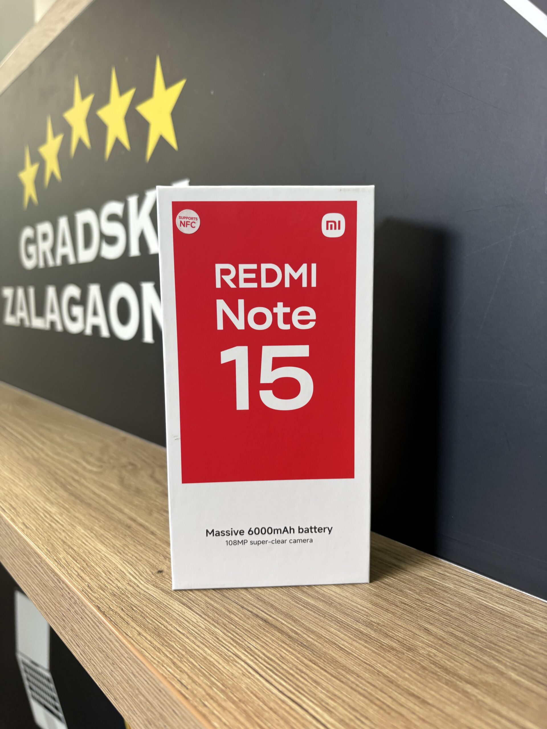 REDMI NOTE 15 256GB NOVO