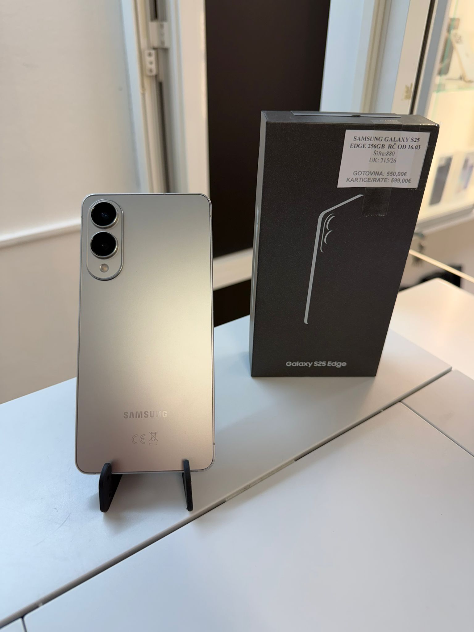 SAMSUNG GALAXY S25 EDGE 256GB