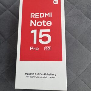 XIAOMI REDMI NOTE 15 PRO 5G NOVO!