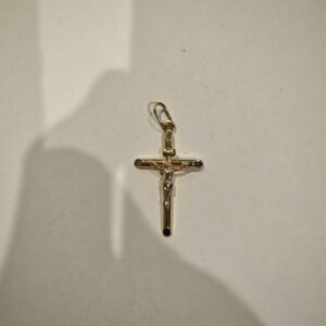 ZLATNI PRIVJESAK KRIŽ 14K 1,24G